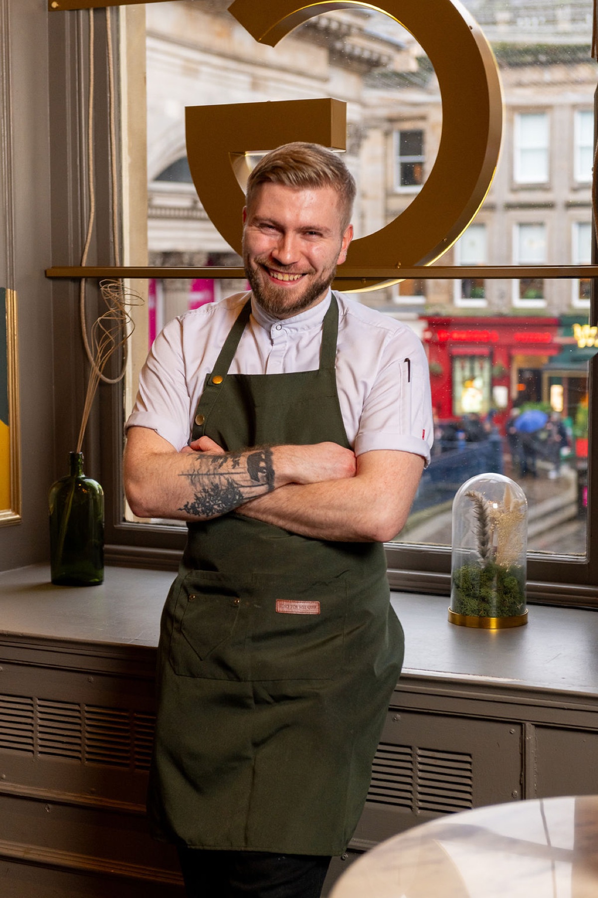 Conner Magee, Head Chef at Glaschu